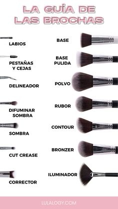 Halloweenský Makeup, Makeup Brush Uses, Brush Guide, Drag Make-up, Complete Makeup, Basic Makeup