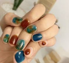 Trends Nails, Hippie Nails, Crazy Nails, Nails 2024, Art Nails, Acrylic Nail Art, 2024 Trends, Minimalist Nails, Fire Nails