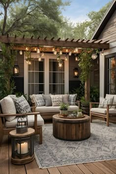 Patio Garden Ideas, Backyard Remodel, Backyard Inspiration, Backyard Inspo, Ideas Patio, Backyard Makeover, Dream Backyard, Distressed Wood