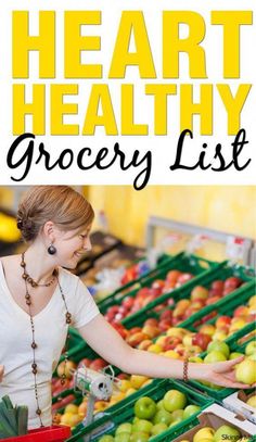 Let’s face it, grocery shopping can be a real heart-stopper, make the most out of your shopping with this heart-healthy grocery list! Grocery List Healthy, Healthy Grocery List, Best Diet Plan, Fitness Advice, Healthy Diet Plans, Good Health Tips, Good Healthy Recipes, Health Advice, Grocery List