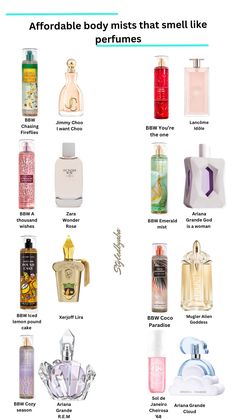 #bodymist #perfume #perfumedupes Perfume For Daily Use, Best Perfume Combination, Perfume Layering With Bath And Body Works, How To Pack Perfume For Travel, A Thousand Wishes Perfume Layering, Best Bath And Body Works Mist, Best Body Mists, Perfume That Last All Day