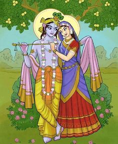 Sri Krishna, Indian Painting, Krishna Radha Painting, Radha Krishna Art, Krishna Painting