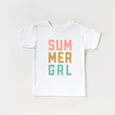 Summer Girl t-shirt, summer, baby beach, toddler beach, girls shirt, beach t-shirt, summer vibes, mermaid, custom ----WASHING INSTRUCTIONS----- - Please turn the tee inside out before washing - Cold machine wash in gentle cycle - Do not bleach - Do not dry clean - Do not iron over the HTV Mermaid Custom, Toddler Beach, Toddler Girl Summer, Baby Beach, Beach T Shirt, Cute Shirt Designs, Girls Shirt, Summer Girl, Vinyl Shirts