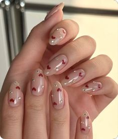 Nails Yellow, February Nails, Colorful Nails, Almond Nail, White Nail, Heart Nails, Nails Inspo