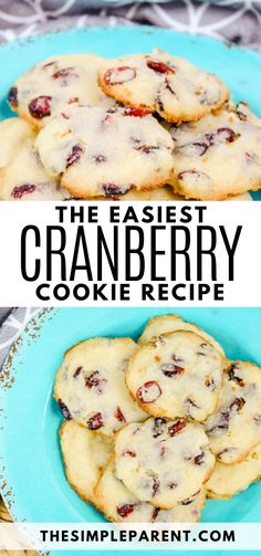 the best cranberry cookie recipe