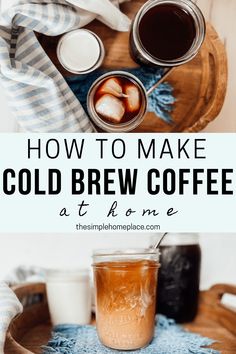 how to make cold brew coffee at home