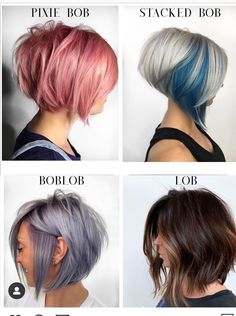 Messy Bob Hairstyles, Edgy Short Hair, Edgy Hair, Haircut And Color, Fine Hair, Great Hair, Hair Today, Hair Dos, Kids Hairstyles