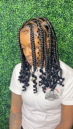 Coi Braids, Scream Parody, Coi Leray Braids, Big Box Braids Hairstyles, Box Braids Hairstyles For Black Women, Edge Control, Braids Hairstyles Pictures, Twist Braid Hairstyles, Hair Braid Videos