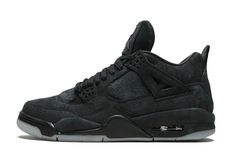 Available in a range of sizes to fit any style, this shoe is a must-have for any fan. Don?t miss out on the opportunity to add this shoe to your collection and experience the ultimate in style, comfort, and performance. Order now and step up your sneaker game! Kaws Black, Air Jordan 4 Black Cat, Nike Jordan 4, Jordan Iv, Jordan 4 Black, Lanvin Sneakers, Jordan Retro 4, Jordan Model, Balenciaga Sneakers