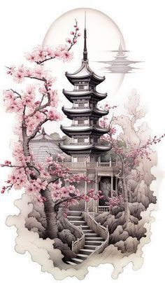 Blossom Tree Tattoo Black And White, Geisha Warrior Art, Women Full Sleeve Tattoo, Draw Tattoo Ideas, Japanese Theme Tattoo, Japanese Dragon Tattoo Art, Japanese Art Drawing, Tattoo Japon, Japenses Tatoos Design