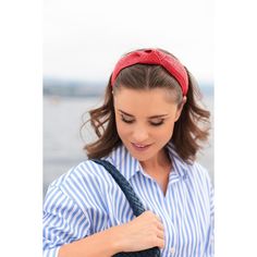 Add an elevated touch to your summer hairstyles with Shiraleah's Knotted Woven Headband. With its bright colored fabric and top knot detail, this chic and feminine headband will be your new favorite summer accessory. Pair with other items from Shiraleah to complete your look! Woven Headband, Headband Bow, Colored Fabric, Bright Colored, Classic Pattern, Summer Accessories, Top Knot, Bow Headband, Hair Tools