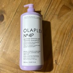 Brand New, Never Opened Professional Shampoo Olaplex No 4p Blinding Purple Shampoo 33.8 Fl Oz Retails $100 Before Tax Shampoo Olaplex, Purple Shampoo, Hair Shampoo, Color Purple, Womens Hairstyles, Brand New, Purple, Hair, Color