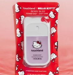 a hello kitty phone case is shown in the packaging for it's packaging design