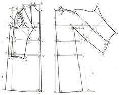 a drawing of a shirt with measurements for the front and back, as well as an outline