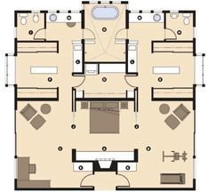 the floor plan for a two bedroom apartment with an attached bathroom and living room area