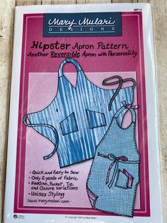 the pattern for this apron is easy to sew