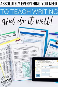 A picture of worksheets from the Simplify Writing program - a writing program for grades 2-6. Writing Curriculum Elementary, 6th Grade Writing, Creative Writing Lesson, Personal Narrative Writing, 5th Grade Writing, 2nd Grade Writing, Argumentative Writing, Writing Curriculum