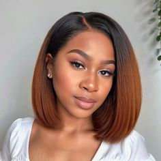 Bob Lace Wig, Long Hair Wigs, Ombre Brown, Straight Bob, Girls Hairstyles Braids, Fashion Designing, Raw Hair, Short Bob Wigs