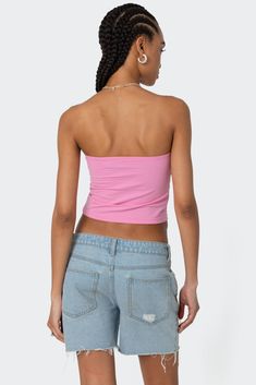 Basic Tube Top – edikted Top Strapless, Pink Fits, Low Iron, Nordstrom Store, Anniversary Sale, S Models, Model Height, Tube Top, Pacsun