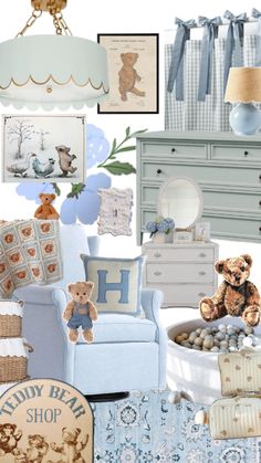 Boy Nursery, Teddy Bears, Bears, Nursery