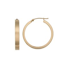 Make a refined addition to your ensemble with these polished 14k gold square hoop earrings. Click on this JEWELRY & WATCHES GUIDE to learn about fit, styles, materials and more!EARRING DETAILS Diameter: 1 in. Backings: click-it Metal: 14k gold Size: One Size. Gender: female. Age Group: adult. Timeless Rose Gold Hoop Earrings For Formal Occasions, Timeless Rose Gold Hoop Earrings For Formal Events, Timeless Polished Hoop Earrings For Formal Occasions, Timeless Polished Hoop Earrings For Formal Events, Modern 14k Gold Huggie Earrings For Formal Occasions, Modern Wedding Hoop Earrings With Polished Finish, Minimalist 14k Gold Hoop Earrings For Formal Events, Minimalist 14k Gold Hoop Earrings For Formal Occasions, Classic Polished Hoop Earrings For Wedding