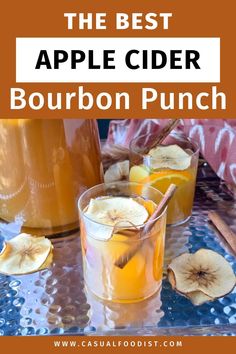 the best apple cider bourbon punch