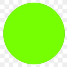 a green circle on a white background, with no image in the bottom right corner