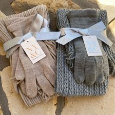 Nwt New York And Company Bundle Of 2 Gloves And Scarf Set (1) Beige Set (1) Grey Set - Great For A Gift Thank You For Shopping With Closet Smoke And Pet Free Home And Prompt Shipping . Knitted Hat And Scarf Set, Luxury Beige Winter Scarves, Spring Gloves, Crochet Hat Mittens Scarf Set, Honeycomb Scarf, Hat Scarf Gloves Set, Luxury Gray Winter Scarves, Blue Gloves, Cable Knit Scarf