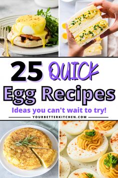 25 quick egg recipes that you can't wait to try