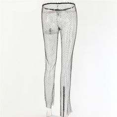 Length: 118CM Hips: 82-112CM Waist: 58-88CM Please allow 1-3 measurement error (Umit):cm Sheer Black Bottoms, Sheer Black Full-length Bottoms, Black Sheer Pants For Spring, Tight Full-length Summer Pants, Sheer Stretch Pants For Spring, Stretch Fishnet Bottoms For Spring, Sheer Mesh Stretch Bottoms, Sheer Stretch Mesh Bottoms, Fitted High Waist Mesh Pants