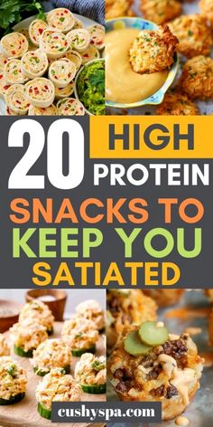 20 high protein snacks to keep you satisfied