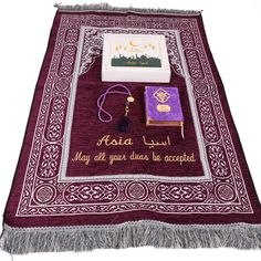 Personalized Peaceful Prayer Mat Quran Tasbeeh Islamic Muslim Gift Set - Islamic Elite Favors is a handmade gift shop offering a wide variety of unique and personalized gifts for all occasions. Whether you're looking for the perfect Ramadan Islamic Wall Decor, Prayer Mat, Cardboard Gift Boxes, Custom Mats, Prayer Beads, Bridal Showers, Baby Showers, Ramadan, Mother’s Day