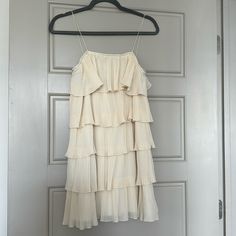 Shein Xs It’s So So Cute On, Never Worn Good Condition Pale Yellow Color Pale Yellow, Ruffle Dress, Fitness Inspo, Yellow Color, So Cute, Colorful Dresses, Fashion Inspo, Mini Dress, Womens Dresses