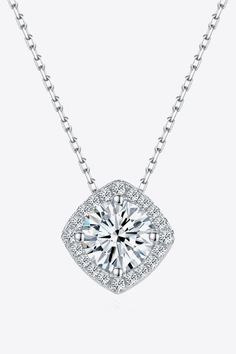 1 Carat Moissanite Geometric Pendant Necklace https://fitggins.com/products/1-carat-moissanite-geometric-pendant-necklace FITGGINS #Hot #MyLook #CurrentlyWearing #MyLookToday #InMyCloset #LookOfTheDay #OutfitIdeas4You #OutfitLook #Inspofashion #InspiringOutfit #OOTDinspo #OutfitGrid Memorable Jewelry, Stone Properties, Geometric Pendant Necklace, Matching Hoodies, Gold Brooch, Luxury Jewellery, Moissanite Jewelry, Geometric Pendant, Pendant Design