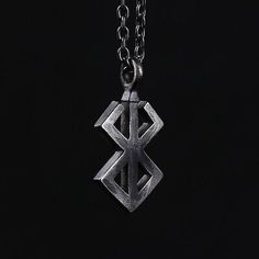 Great shopping ideas for Silver 925 Berserk Sacrifice Necklace Brand of Sacrifice Choker Pendant , Fashion Jewelry Gift Oxidized Finish Stainless Steel Necklace, Symbolic Silver Square Pendant Jewelry, Silver Symbolic Square Pendant Jewelry, Silver Symbolic Necklace With Square Pendant, Symbolic Silver Necklace With Square Pendant, Berserk Necklace, Brand Of Sacrifice, Choker Pendant, Necklace Brands