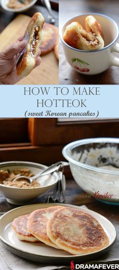 how to make hotteok sweet russian pancakes