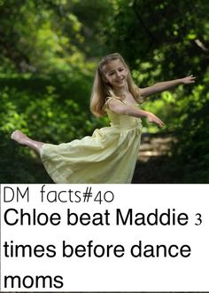 Dance moms fact by dmomsfanpage Dance Moms Chloe Lukasiak