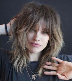 Medium Shaggy Hairstyles, Shaggy Hair, Natural Wavy Hair, One Hair