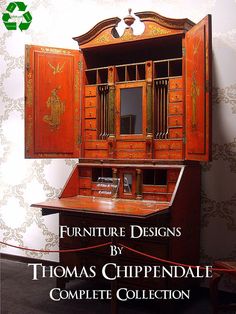 the furniture designs by thomas chippendale complete collection