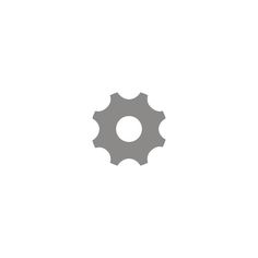 an image of a gear wheel on a white background