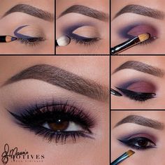 Makeup Memes, Trendy Eyeshadow, Purple Eye Makeup