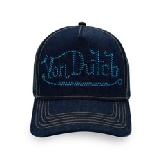 Hat Makes You Feel Breathable And Cool In Summer.Personalized Patterns And Designs:It Has A Good Cap Shape. This Product Makes You More Fashionable And Personal. It Will Make You Appreciated From Everyone.The Cap Shape Is Three-Dimensional And Not Easy To Collapse Von Dutch Hat, Rhinestone Denim, Dutch Blue, Best Caps, Von Dutch, Hot Shoes, Purple Velvet, Kids Sandals, Slides Shoes