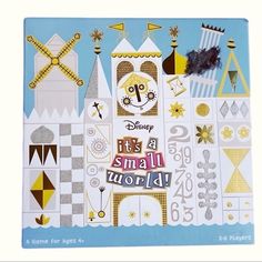 it's a small world board game for ages 4 and up by disney parks