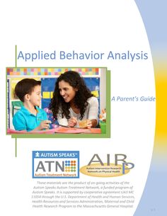 FREE Downloadable Toolkit On Applied Behavior Analysis (ABA) For Autism - AutismBeacon Communication Development, High Functioning, School Psychology, Behavior Management