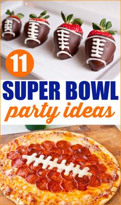 super bowl party ideas with chocolate covered strawberries