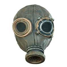 Latex Gas Mask by Ghoulish Productions, Painted Handmade, Urban Line For Halloween Costume, with Plastic Eye Glasses. Costume Gas Mask, Post Apocalyptic Outfit, Post Apocalyptic Clothing, Mask Face Paint, Apocalyptic Clothing, Eye Hole, Costume Contest, Gas Mask, Baby Powder