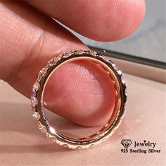 Metals Type: silverMetal Stamp: 925,SterlingOrigin: CN(Origin)Gender: WomenMain Stone: ZirconFine or Fashion: FineSetting Type: Tension SettingSide Stone: ZirconItem Type: RingsModel Number: RingShape\pattern: RoundStyle: TRENDYCertificateType: Third Party AppraisalRings Type: Wedding BandsOccasion: WeddingProduct Type: RingGender: Rings For WomenStyle: Trendy JewelryShape: RoundColor: White Gold ColorStone: Cubic ZirconiaStone Color: WhiteSize: 2.9mmOccasion: Wedding/Engagement/PartyBijoux Femm Gold Sparkling Crystal Ring, Gold Sparkling Sterling Silver Rings, Gold Sterling Silver Sparkling Rings, Gold Sterling Silver Ring With Sparkling Detail, Fine Jewelry Rose Gold Rings With Sparkling Stones, Rose Gold Sterling Silver Crystal Ring For Anniversary, Rose Gold Sparkling Cubic Zirconia Rings, Sparkling Rose Gold Fine Jewelry Rings, Elegant Rose Gold Sterling Silver Crystal Ring