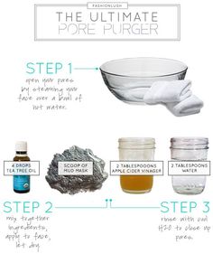 Looking to give your pores the purge they are most needing? Check out this DIY face, it does wonders for clogged pores. Face Mask For Pores, Cleansing Mask, Pore Cleansing, Mascara Facial, Homemade Face Masks, Even Out Skin Tone, Clogged Pores, Diy Skin Care