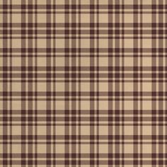 a brown and white plaid fabric