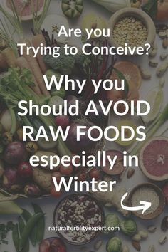 Looking for winter fertility tips? It's essential to focus on foods that can boost your fertility health during the colder months. Discover why warm, cooked meals are better than raw, and how they can help support your energy (Qi) and overall fertility. Learn which fertility killer foods to avoid and which are best for trying to conceive. Stay warm and nurture your health this winter! For more insights on natural fertility and fertility over 40, visit www.naturalfertilityexpert.com.